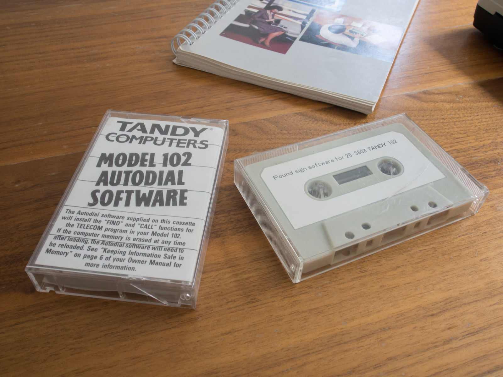 You can retrieve from and back up to cassettes